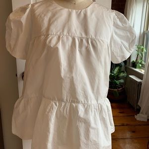 ZARA Oversized White Top